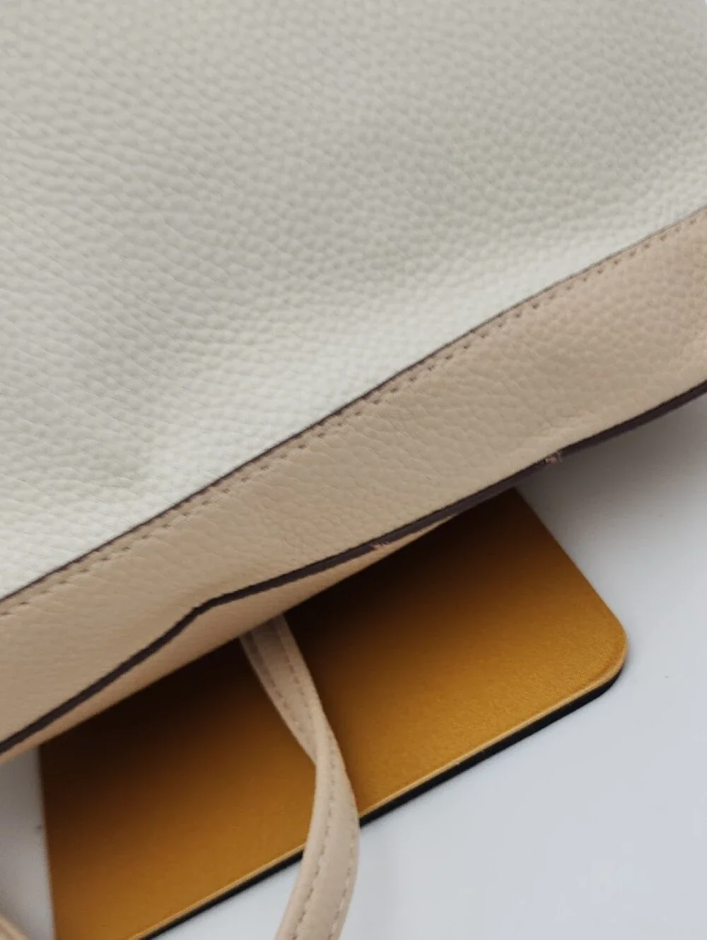 Nanette Lepore Cream and Beige Crossbody Bag